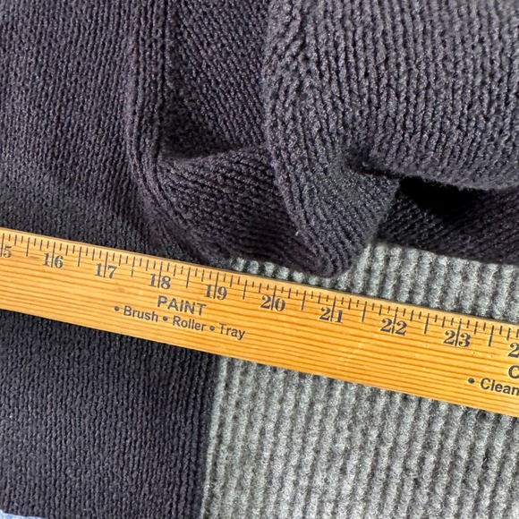 Ann Trinity Womens L Black Cardigan Sweater Boho‎ Embroidered Fringe Whimsigoth - Picture 8 of 11